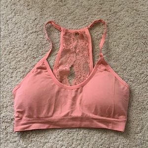 Laura Ashley Coral Bralette-Size L